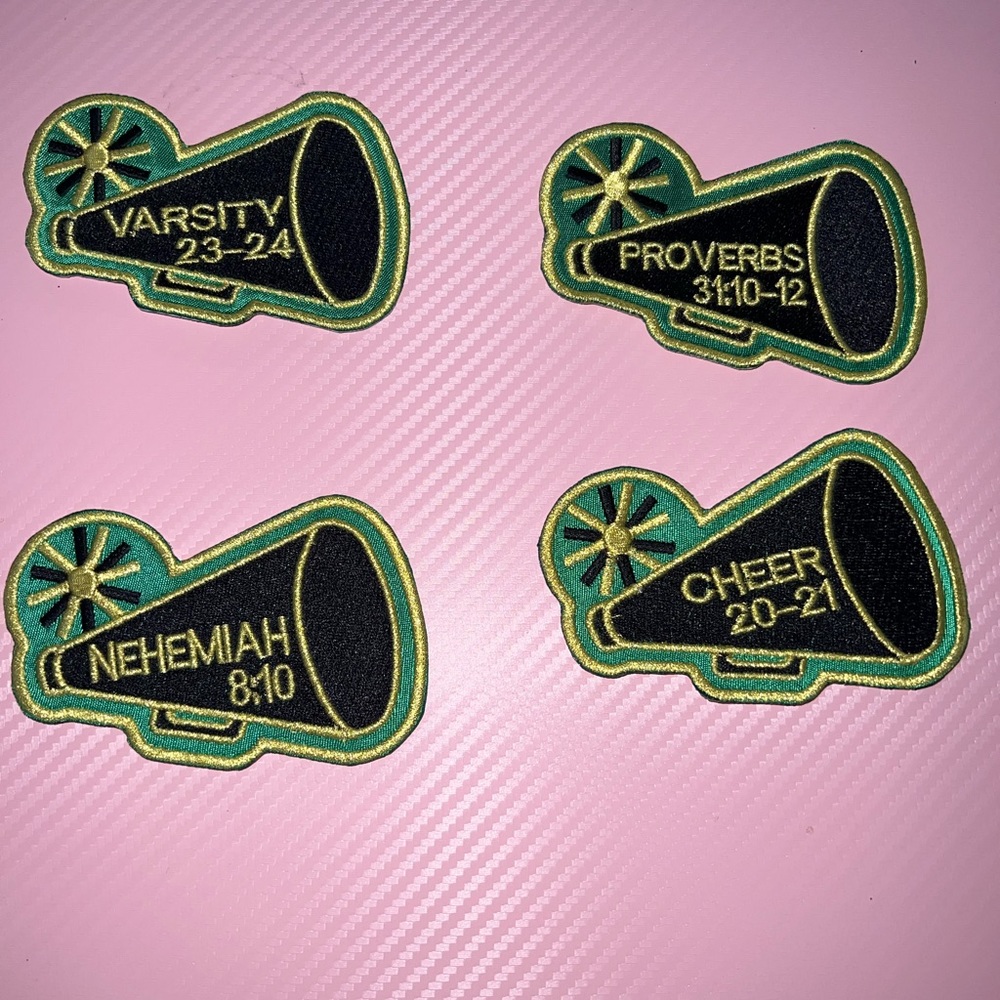 Megaphone custom made patches